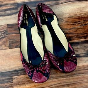 Kate Spade- Snakeskin - Ballet flat